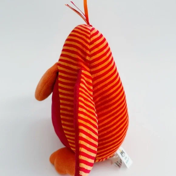 Retired UK Jellycat Beaky Bird Orange - Picture 5 of 11